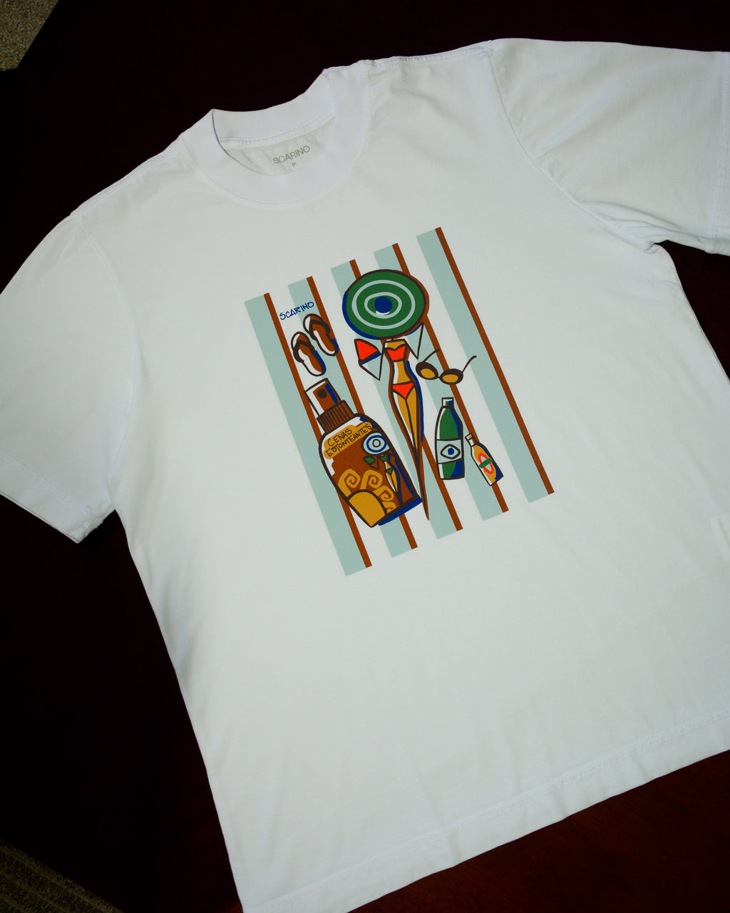 CAMISETA PRAIA E PISCINA