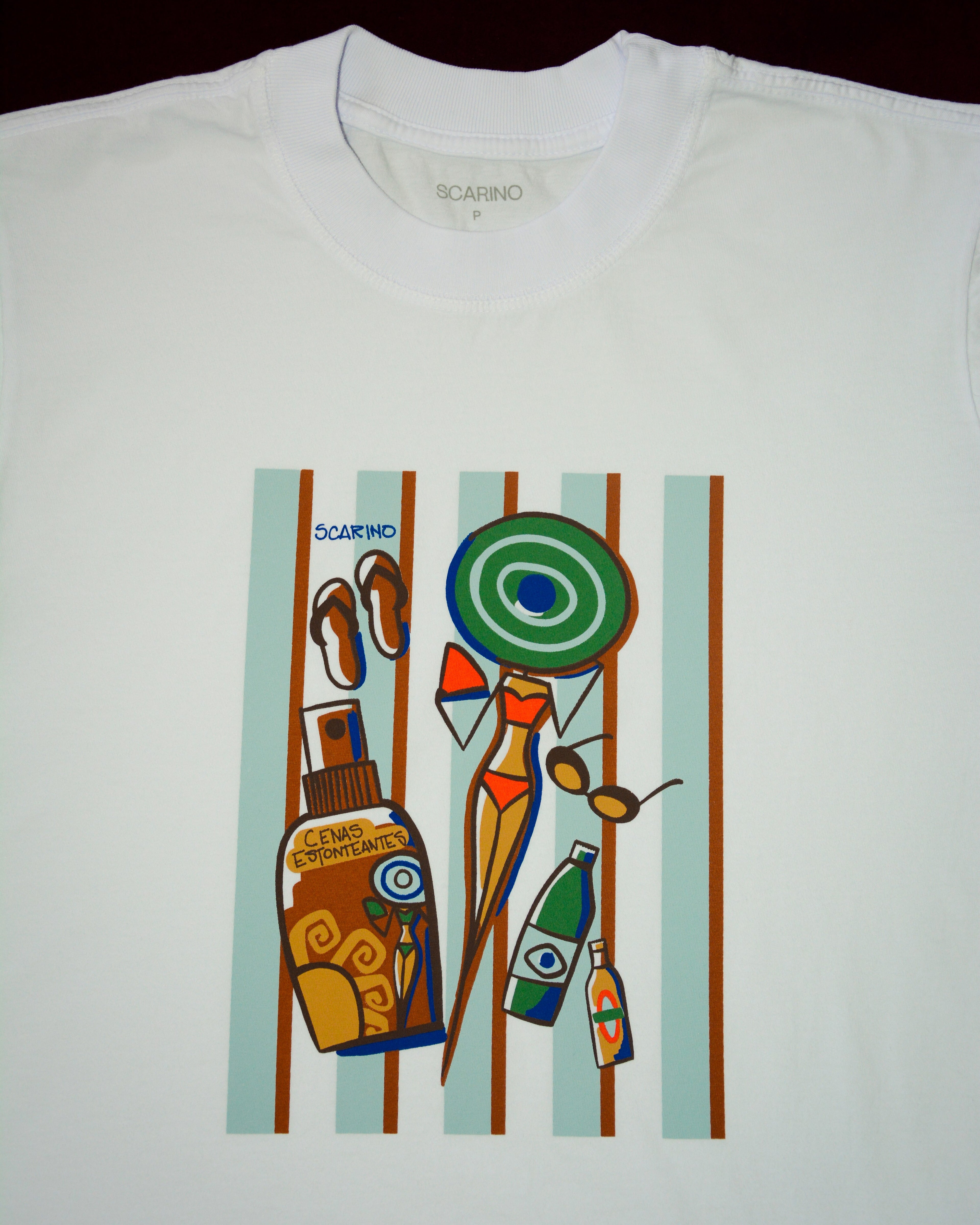 CAMISETA PRAIA E PISCINA