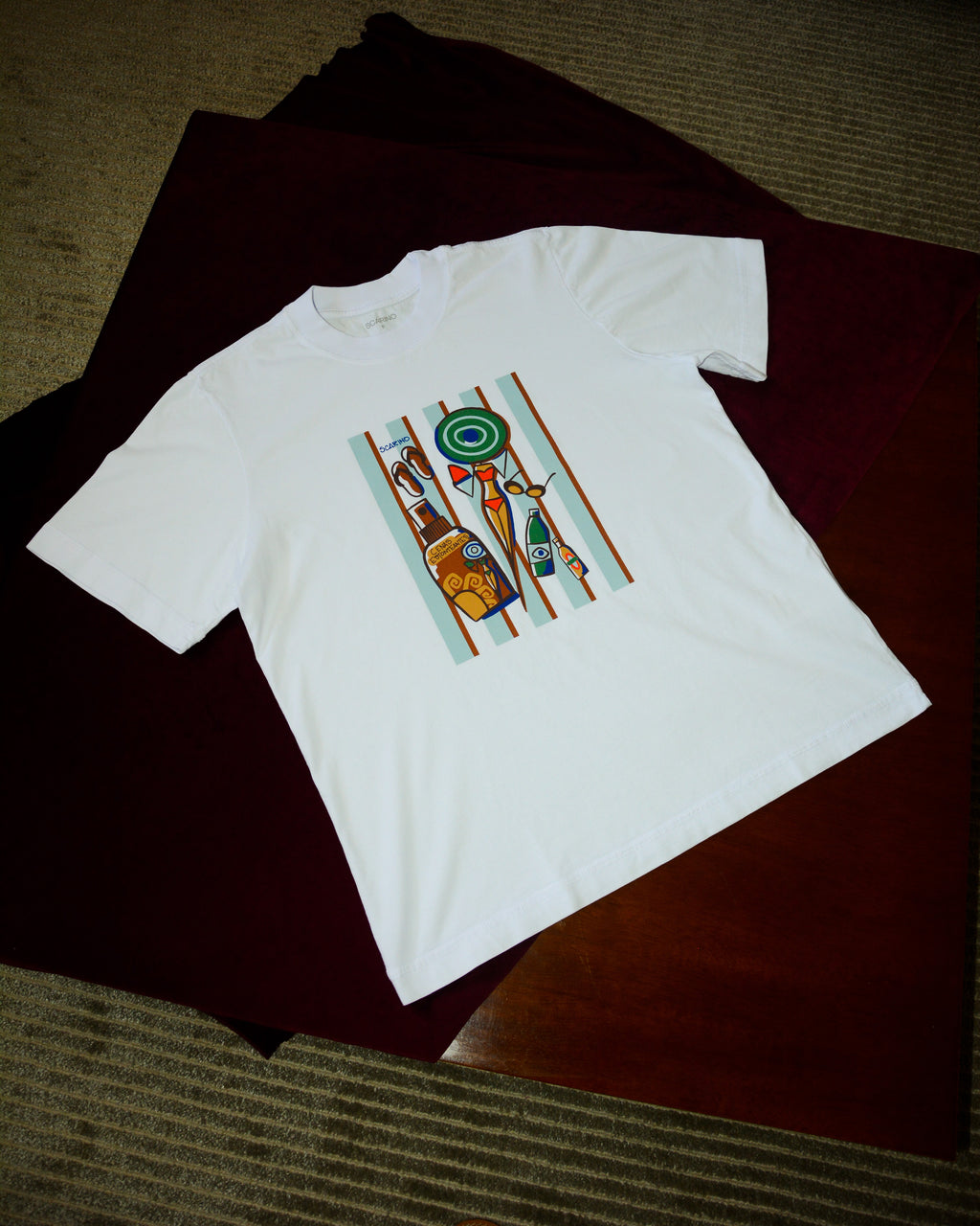 CAMISETA PRAIA E PISCINA