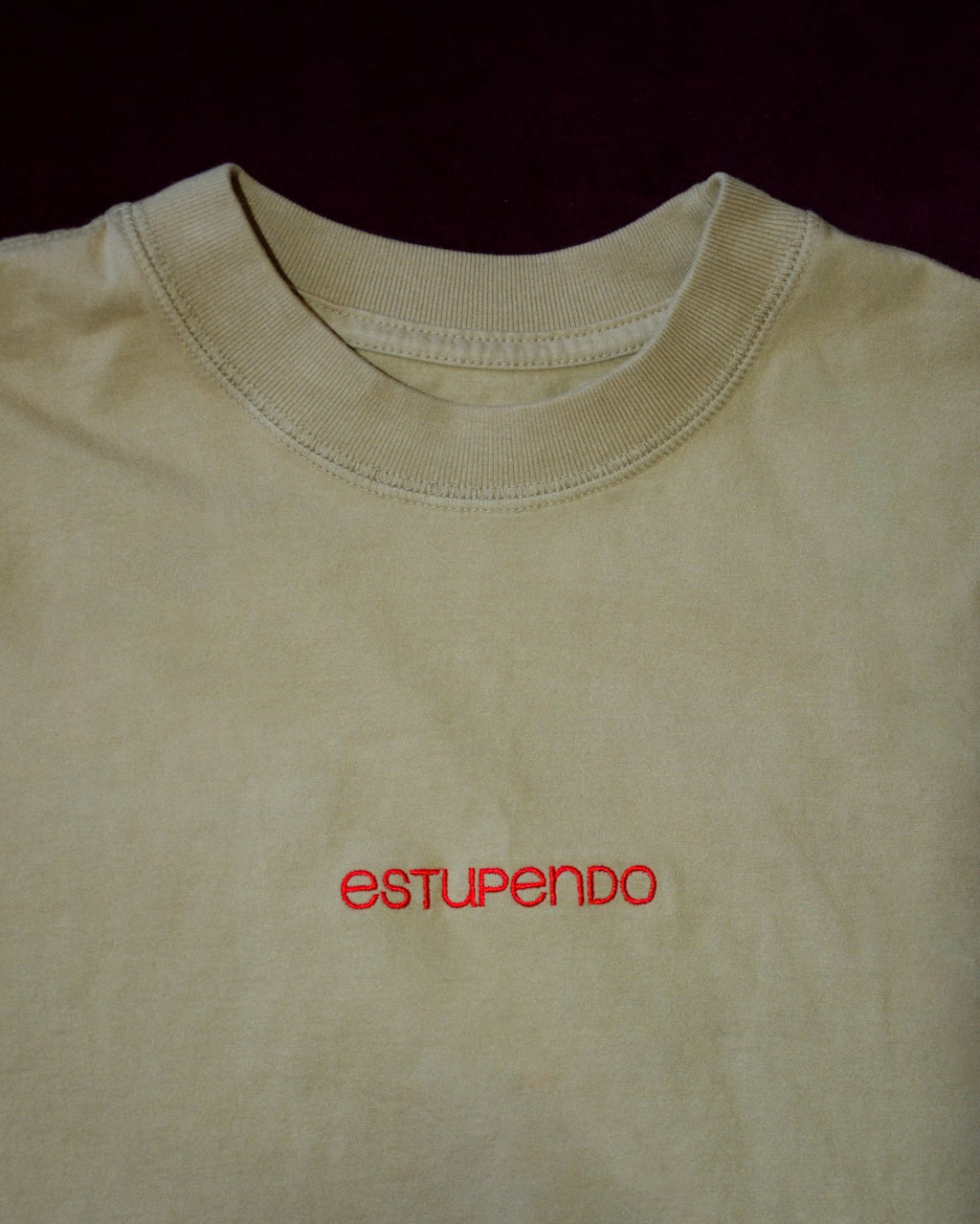 CAMISETA ESTUPENDO CAPPUCCINO