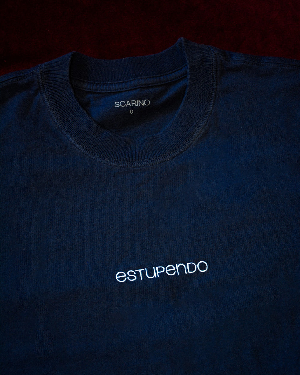 CAMISETA ESTUPENDO AZUL