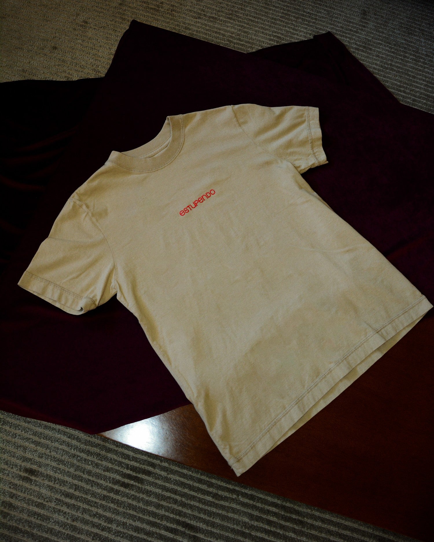 CAMISETA CAPPUCCINO DO ROTEIRO ESTUPENDO