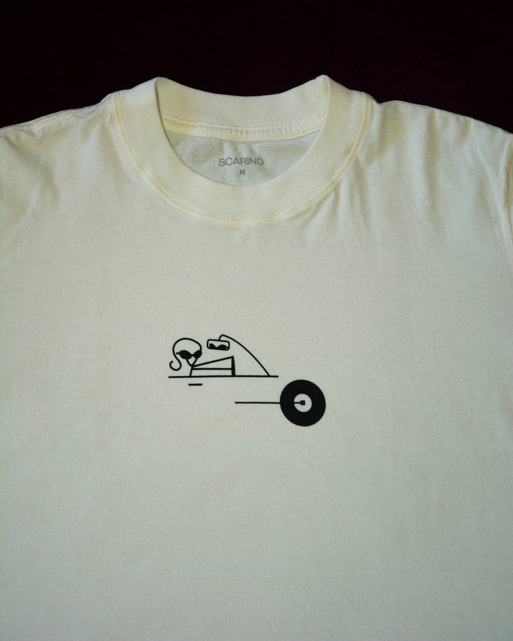 CAMISETA RODAS DE VINIL